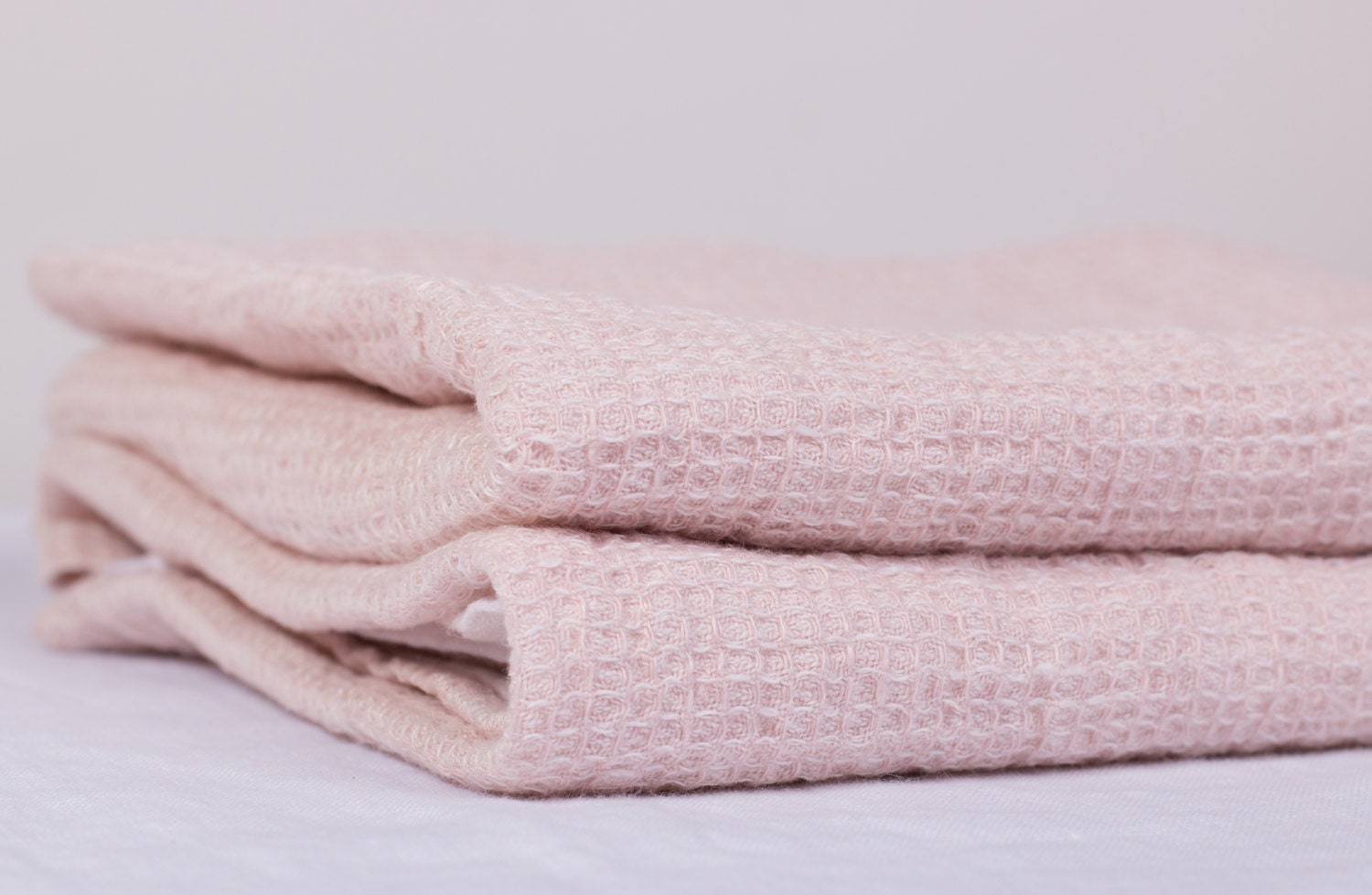 Thick Waffle Linen Towels Made in USA 