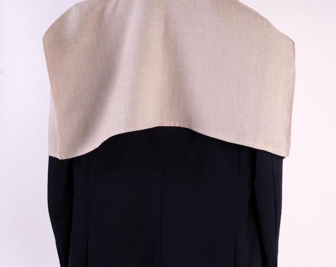 Linen Shoulder Cape for Hangers | Clothing Storage I Pure Linen Shoulder Cover for Hangers | European Flax Linen Hanger Cover