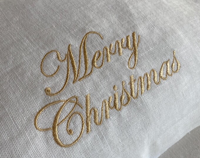 Personalized Floral Initials Embroidery: Garment Bag, Napkin, Tablecloth