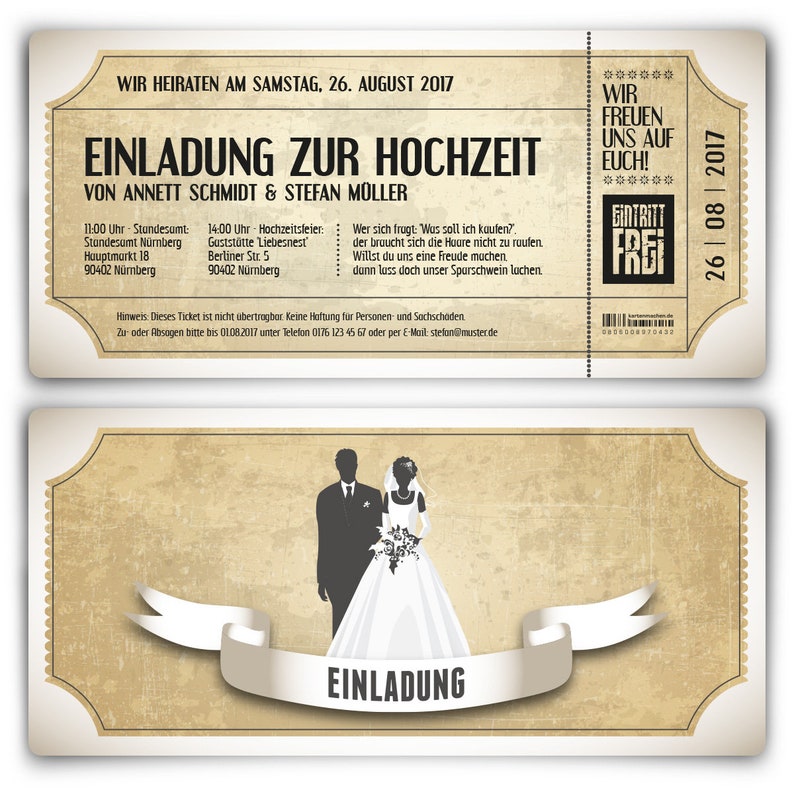 Hochzeit Einladungskarten Hochzeitskarten Einladungen image 0.