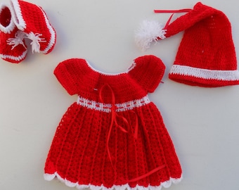 Bonnet Pere Noel Bebe Etsy