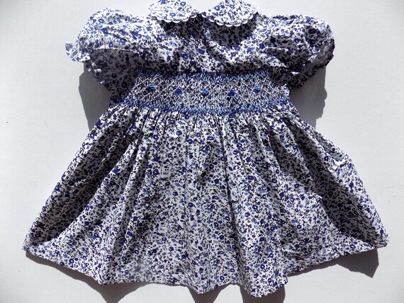 robe smock bebe fille