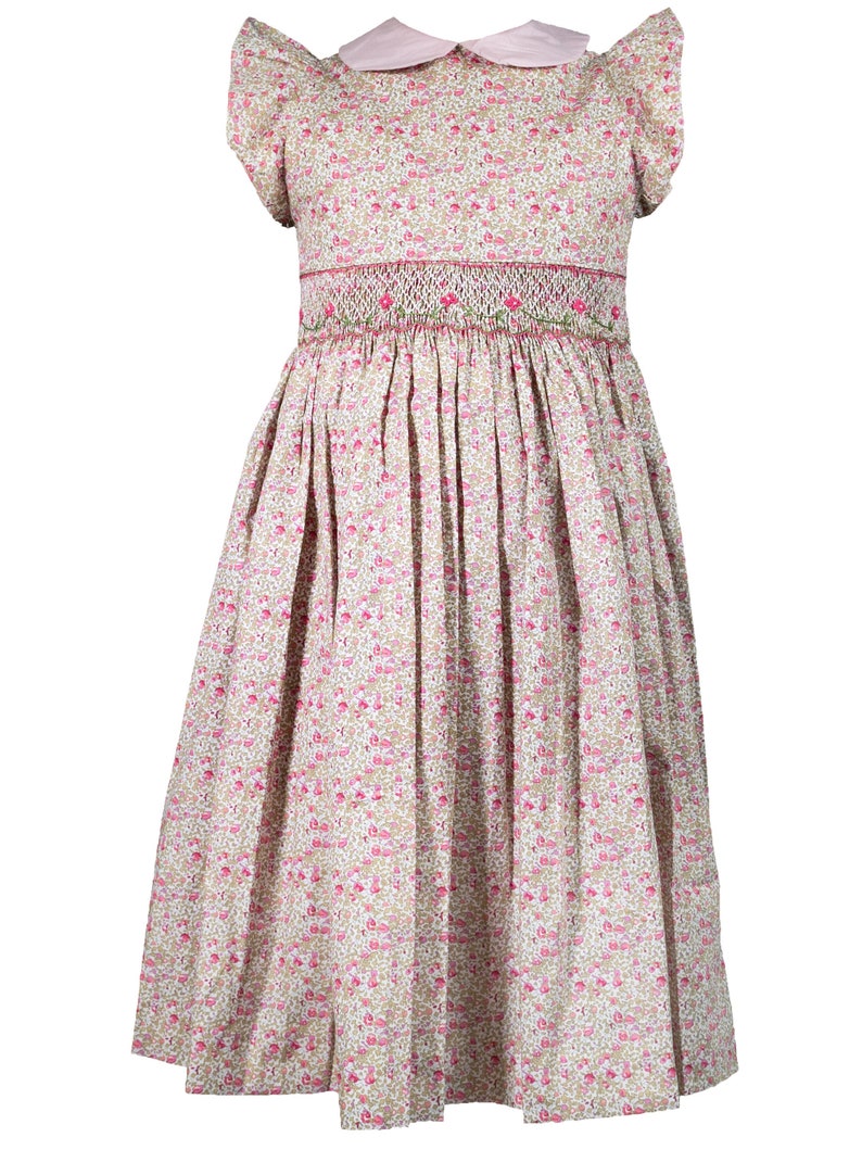 Robes de fille de fleur liberty éloïse inspiré/Robe smock Etsy France