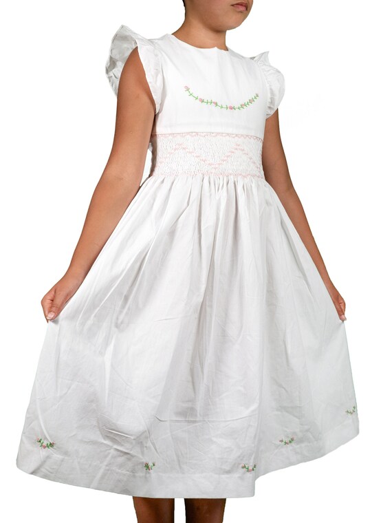 robe blanche fille