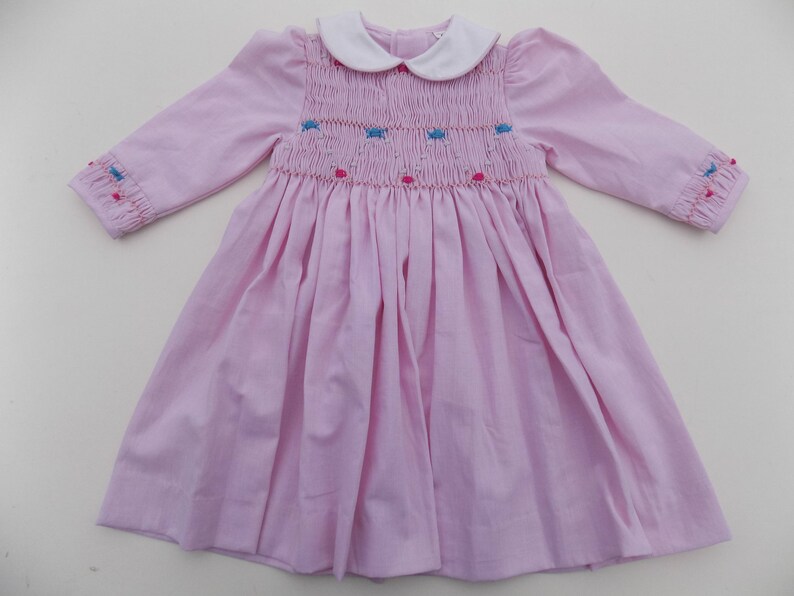 long sleeve smock dress baby