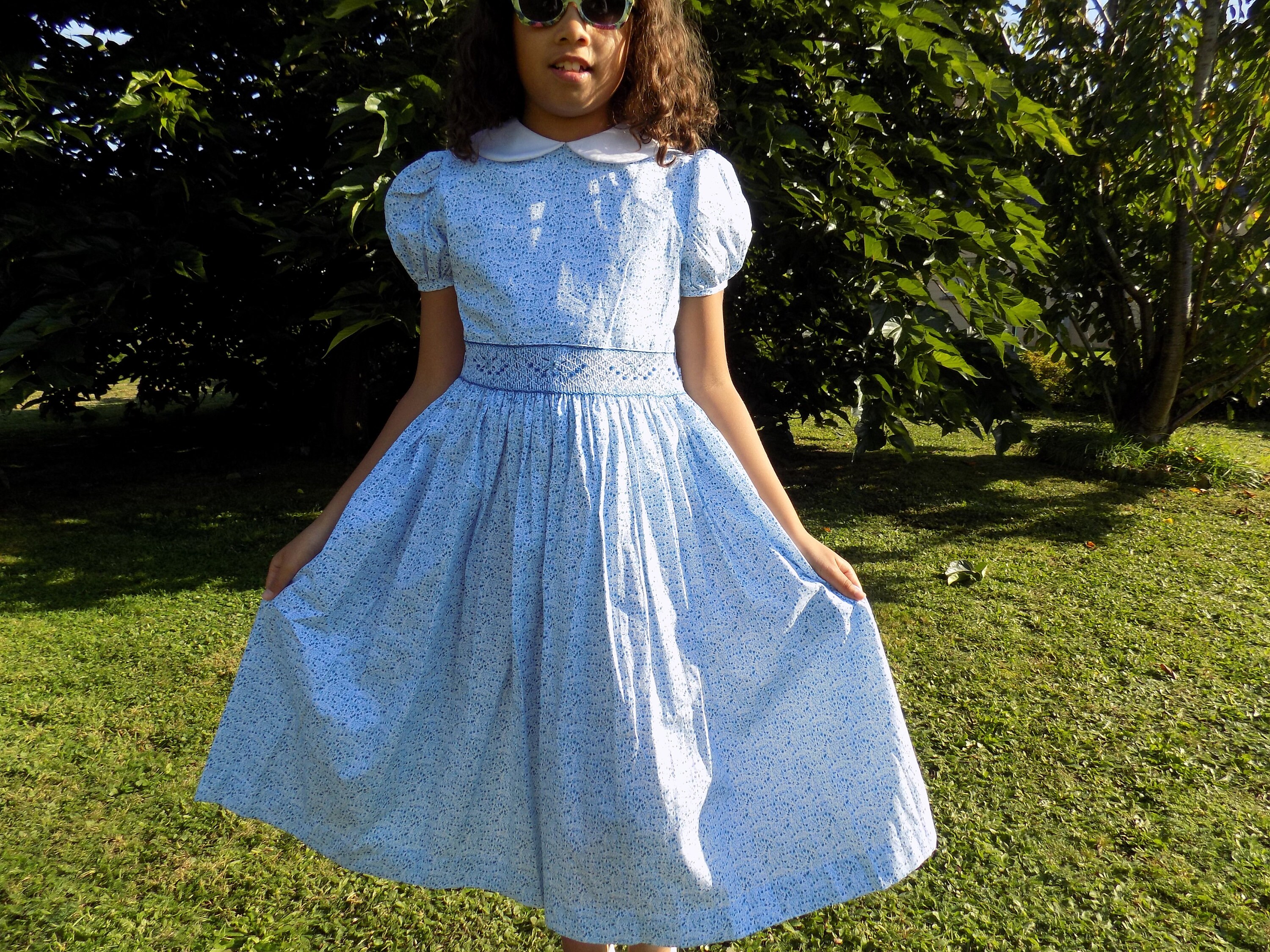 smocked thanksgiving dress