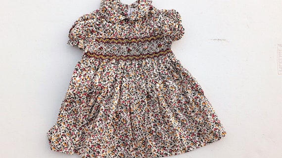 robe smock bebe fille