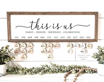 Download Family Birthday Board Etsy
