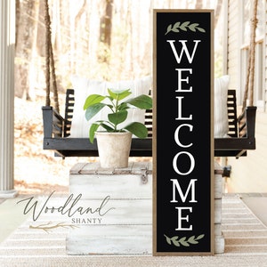 Welcome Porch Sign, Welcome Porch Sitter Sign, Welcome Sign Porch,  Front Door Home Sign, Front Porch Sign, Housewarming Gift, Porch Decor