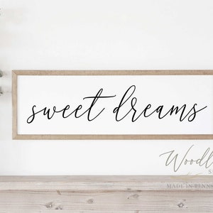 Sweet Dreams Sign