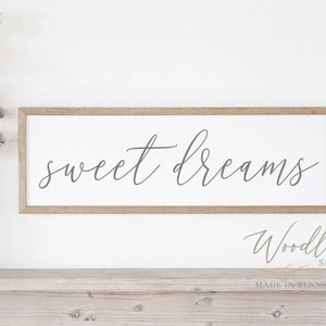 Sweet Dreams Sign