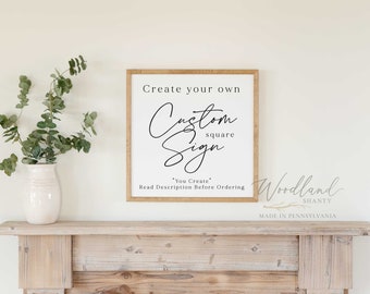 Custom Framed Quotes, Custom Framed Sign, Create Your Own Custom Framed Sign, Custom Sign, Custom Wedding Sign, Create A Custom Sign