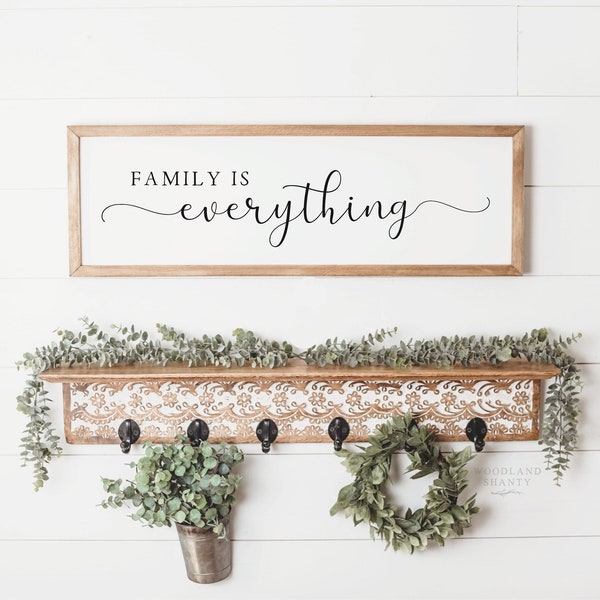 Family Is Everything Sign