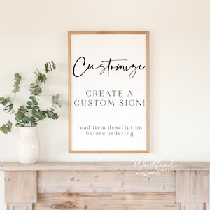 Custom Framed Quotes, Custom Framed Sign, Create Your Own Custom Framed Sign, Custom Sign, Custom Wedding Sign, Create A Custom Sign