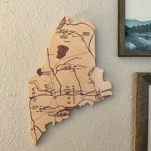 Shire Map Zustand Umriss