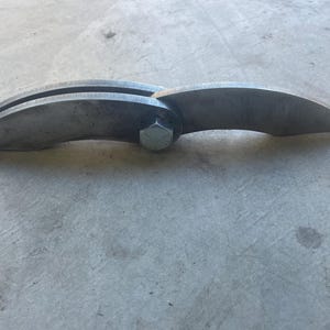 Bbq Smoker Grill Hinge Custom made 1/4&quot; Steel