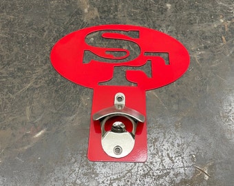 SF Niners Metal Bottle Opener