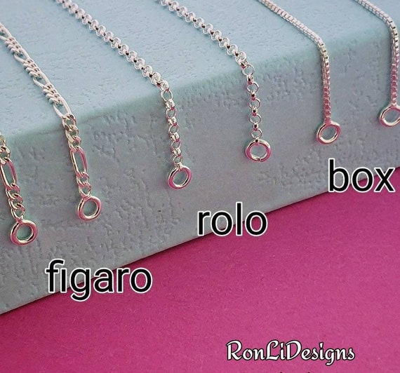 Chain for Name Necklace, Replacement Chain for Nameplate 