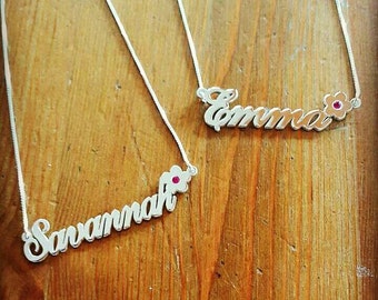 Name Necklace for Child - Etsy