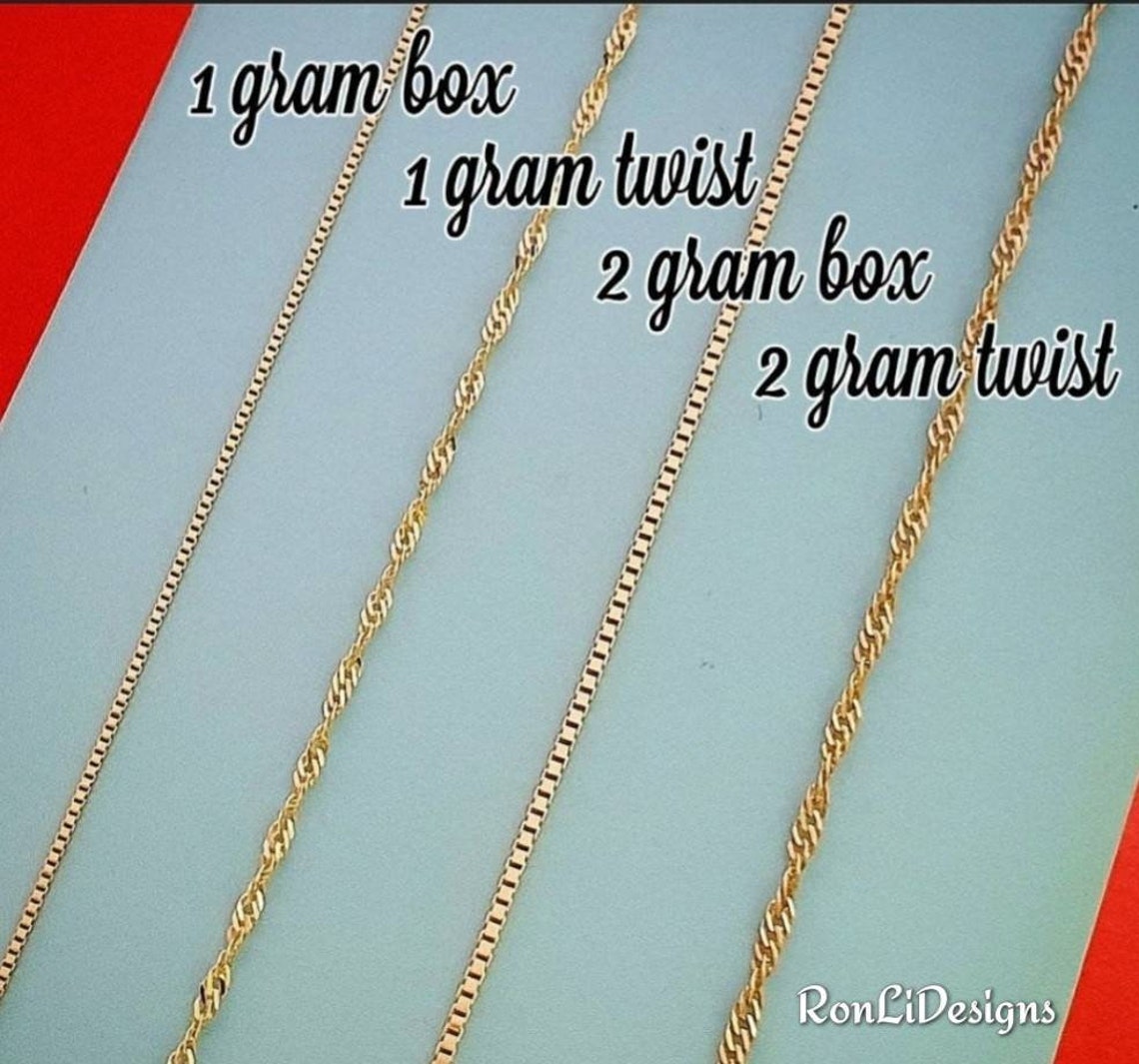 14k Gold Name Necklace Personalized Gold Name Chain Solid 14k Etsy