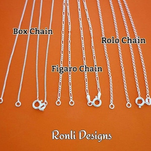 Sterling Silver Replacement Chain, DIY Jewelry Repair