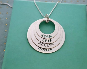 Multiple Name Necklace