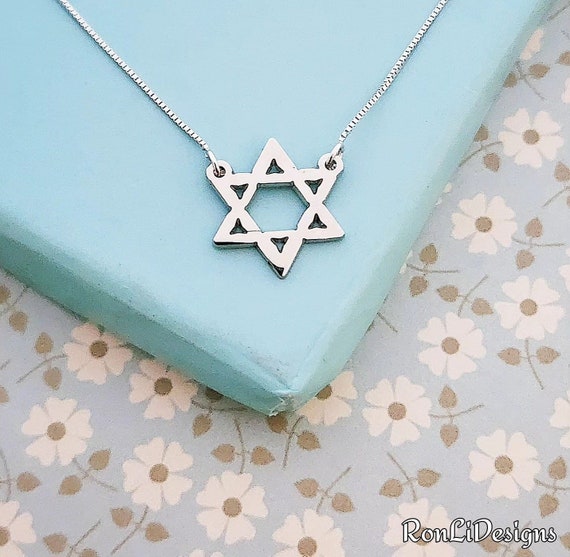 Star of david necklace etsy deals