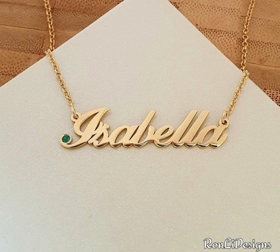 Isabella necklace gold discount
