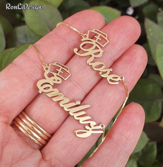 Personalized Necklaces Kids Personalized Necklaces Gold