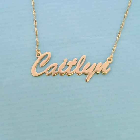 Name Necklace Personalized, Custom Made  