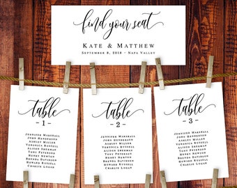 Seating plan wedding Rustic seating plan template Wedding seating plan printable Seating chart display ideas Wedding seating cards #vm11