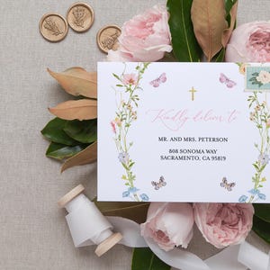 Floral Envelope Template #c95