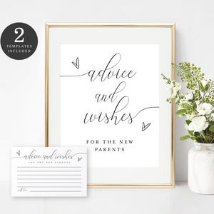 Tarjetas y letreros imprimibles para desear un bebé, plantilla para letreros, tarjeta de buenos deseos para baby shower, tarjetas de oraciones para un bebé #vmt12