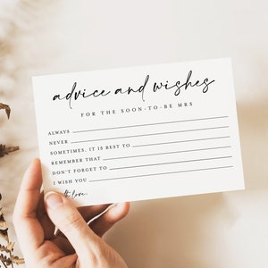 Consigli per la sposa Consigli per la sposa in stile boho Biglietti per la festa della sposa Gioco per la festa della sposa stampabile Giochi per la sposa Consigli per la futura sposa #f41