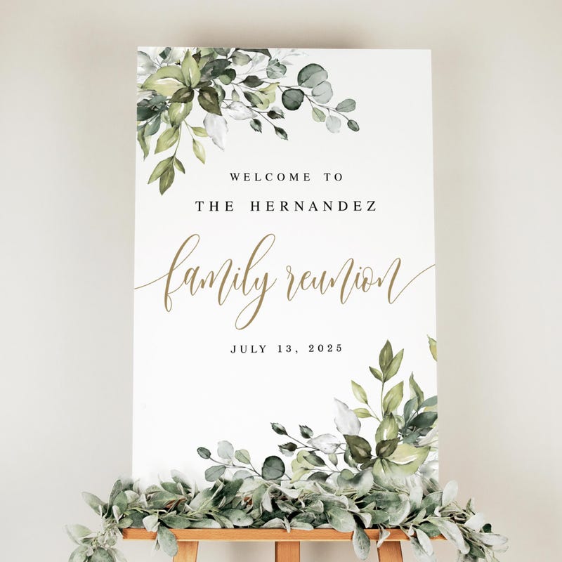 Family Reunion Decorations - Etsy