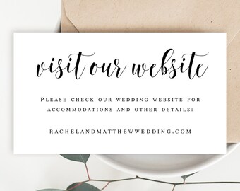 visit our website card