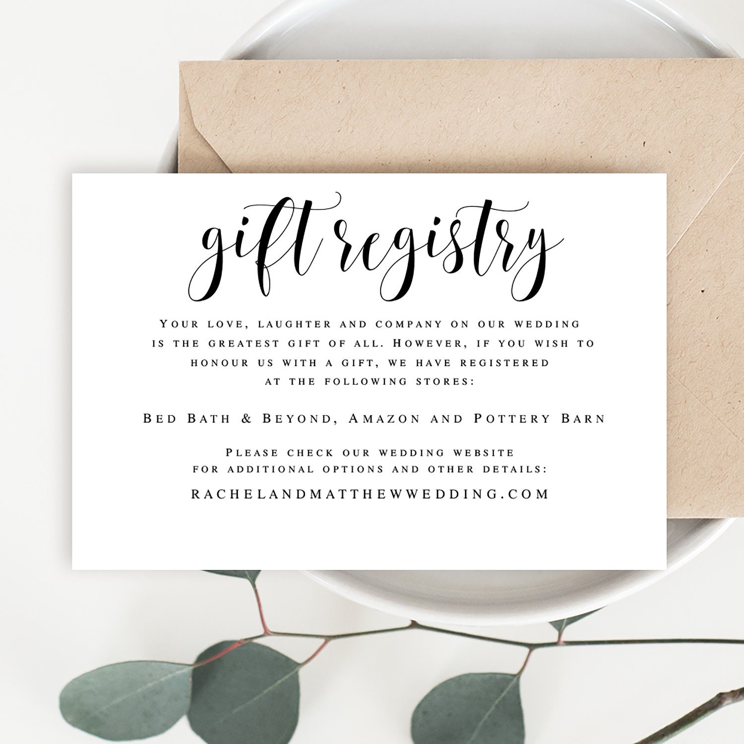 Elegant Black Stripes Wedding Registry Cards Ubicaciondepersonas cdmx 