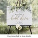Bridal Shower Welcome Sign Template, Download, Try Before You Buy, Party, Reception, Brunch Poster, Edit With Templett, Greenery Gold #c61