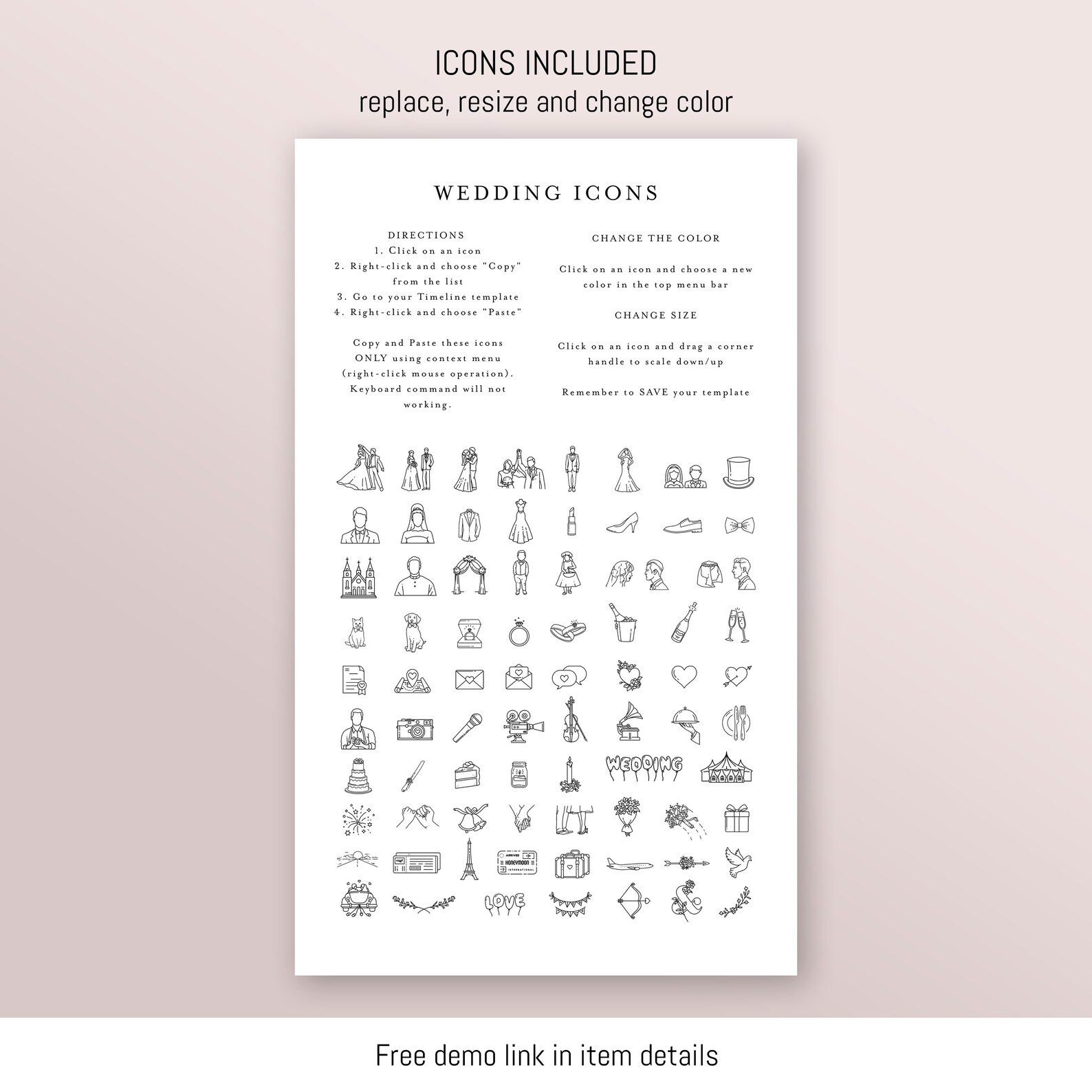 Wedding Timeline Sign Template Reception Order of Events Etsy