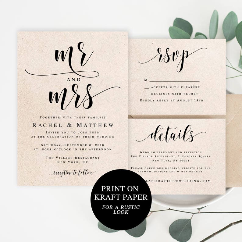 how to write mr and mrs on wedding invitation