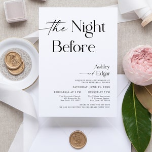Rehearsal dinner invitation template Rehearsal invitation template download Pre wedding party invitation Instant download Dinner ideas #f40 image 3