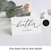 Elegant Wedding Name Cards Templett, Printable, 100% Editable, Place, Escord, Flat & Folded, Digital Download, Self-Editing, Classic #vmt10 