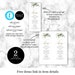 Printable Cheers Menu Card Template Drinks Menu Download - Etsy