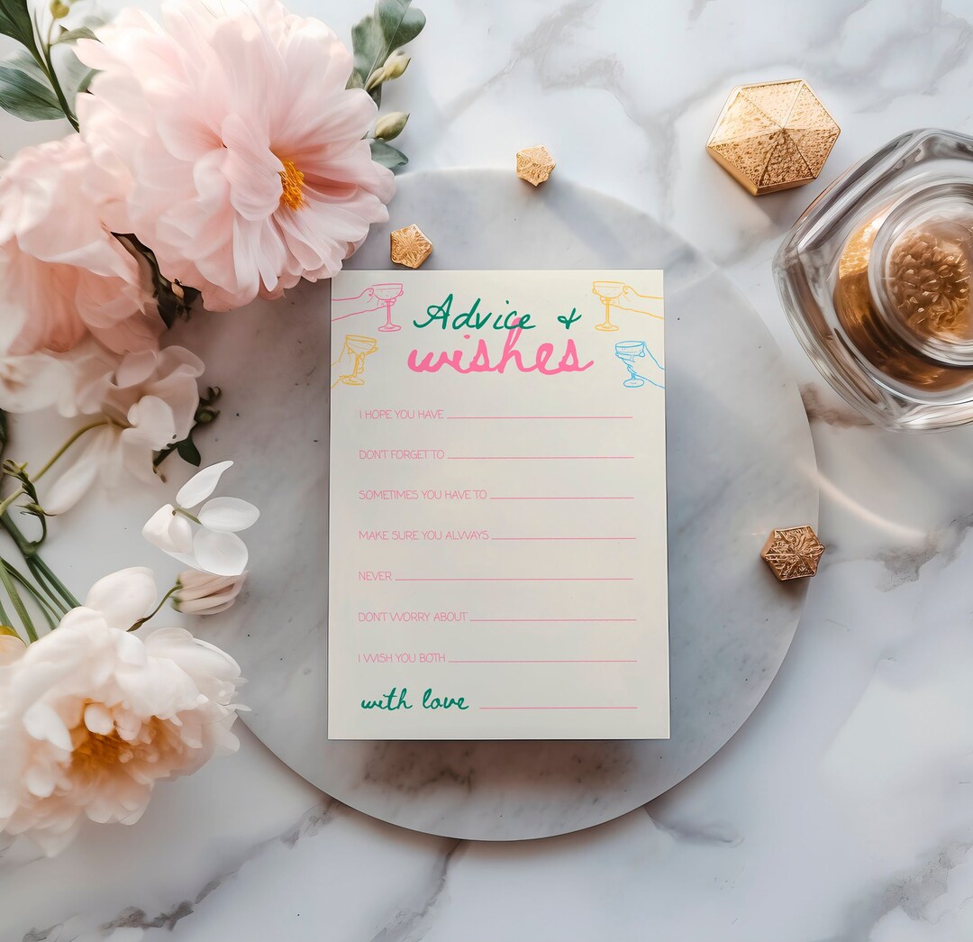 Advice And Wishes Cards Hand Drawn Bachelorette Party Advice And advice-and-wishes-cards-hand-drawn-bachelorette-party-advice-and