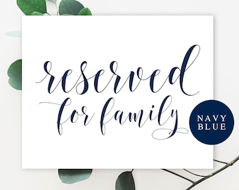 Navy wedding decor Nautical wedding decor Reserved wedding sign Beach wedding signs Traditional wedding Sign download Wedding signs #vm23