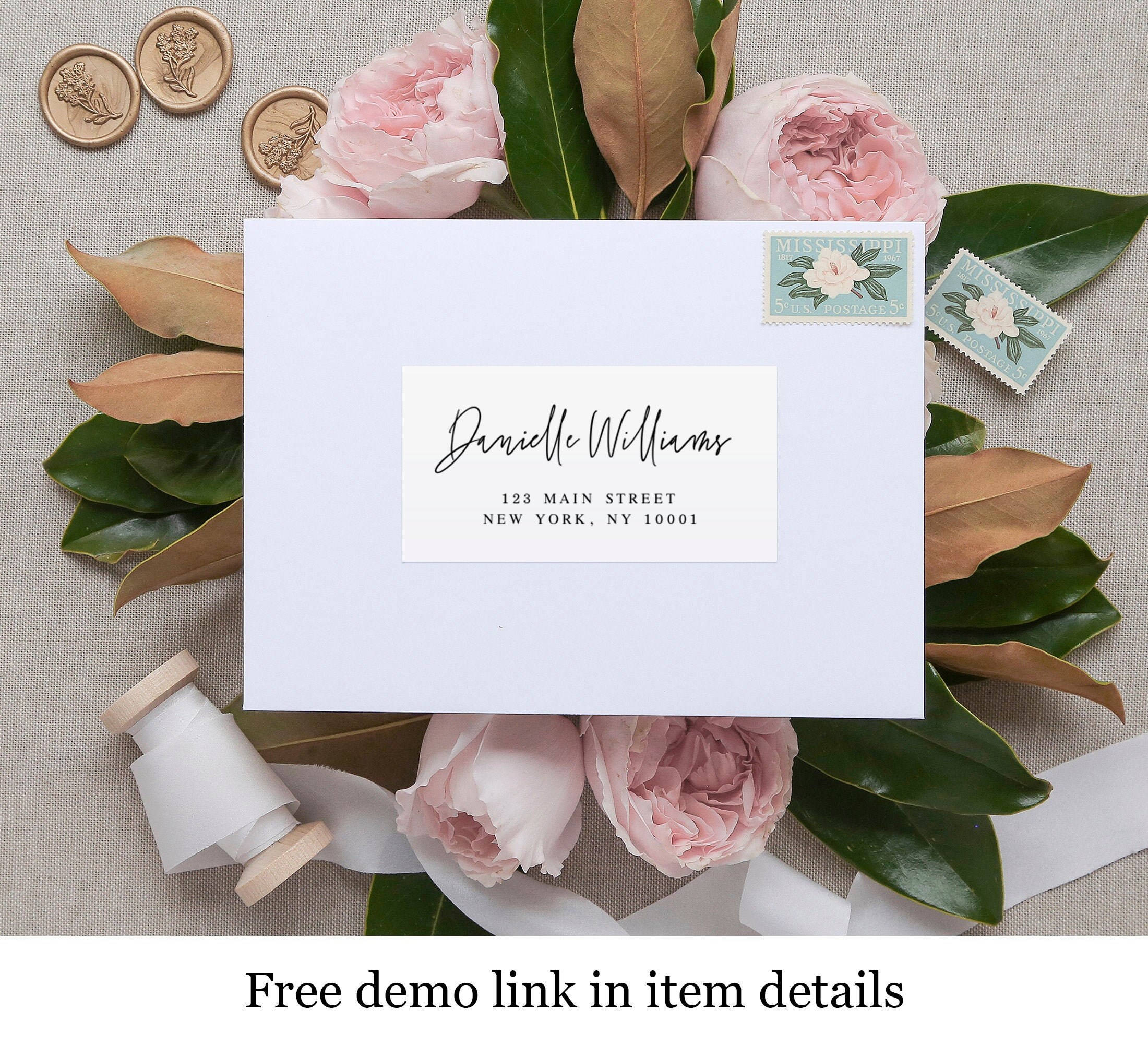 Return Address Labels Template Edit With Templett Printable - Etsy