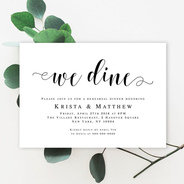 Wedding Rehearsal Invitation Template Download Rehearsal Party