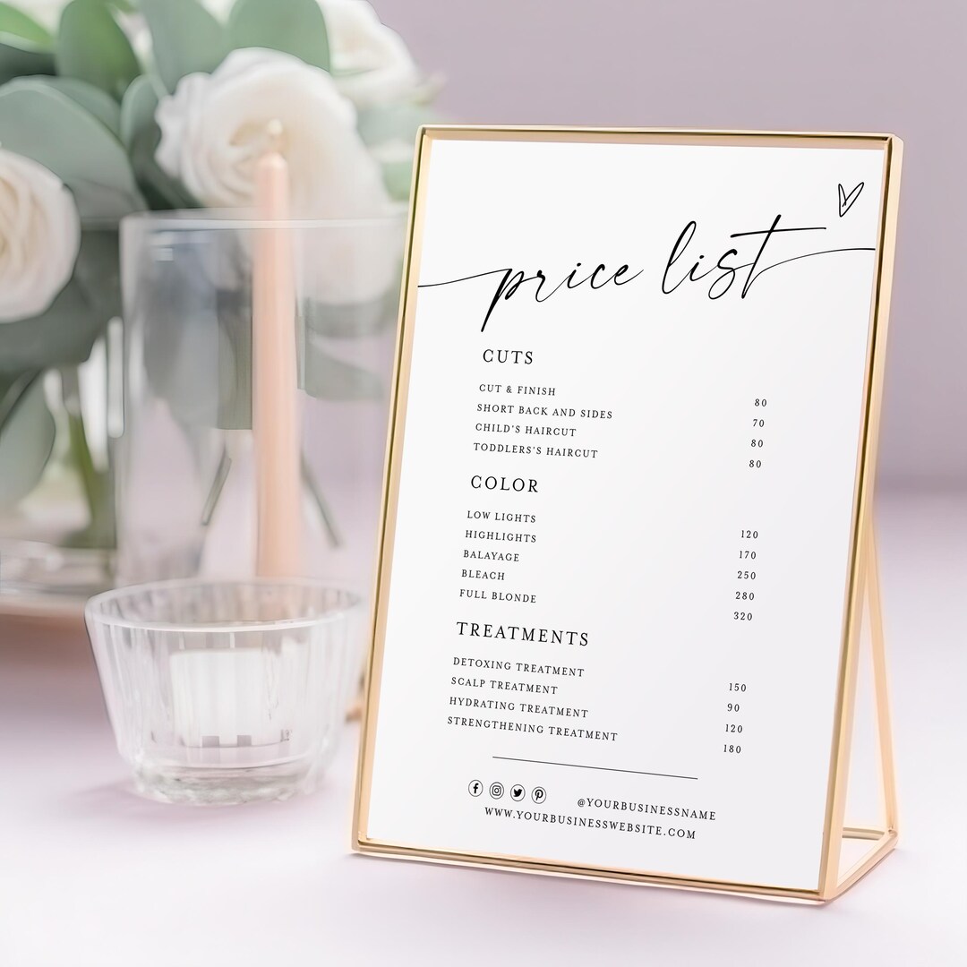 Editable Sign Template, Digital Download Sign, Templett Sign, Printable ...
