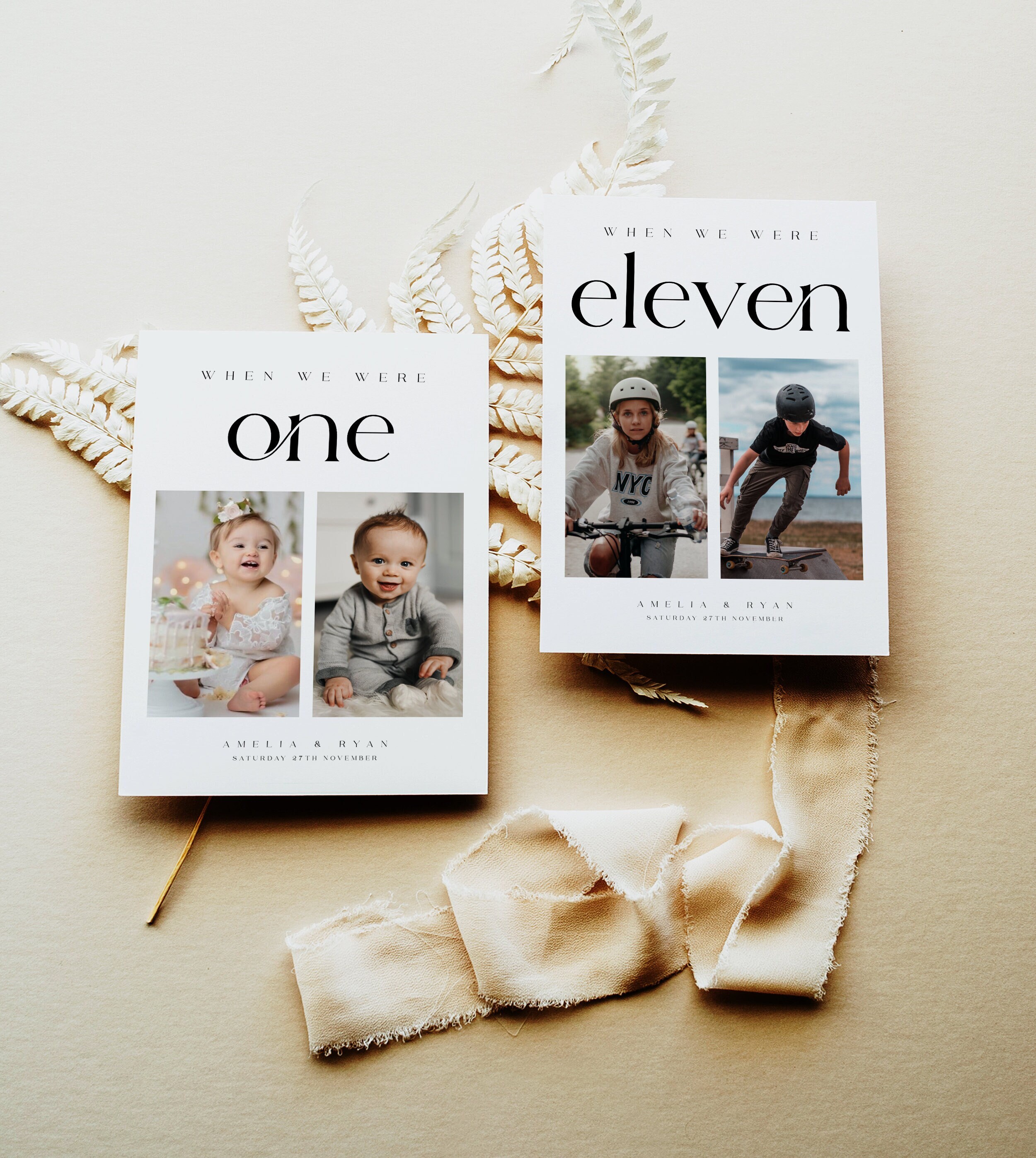 Album Table Numbers Photo Table Numbers Wedding, Minimalist Table Numbers Template, When We ...