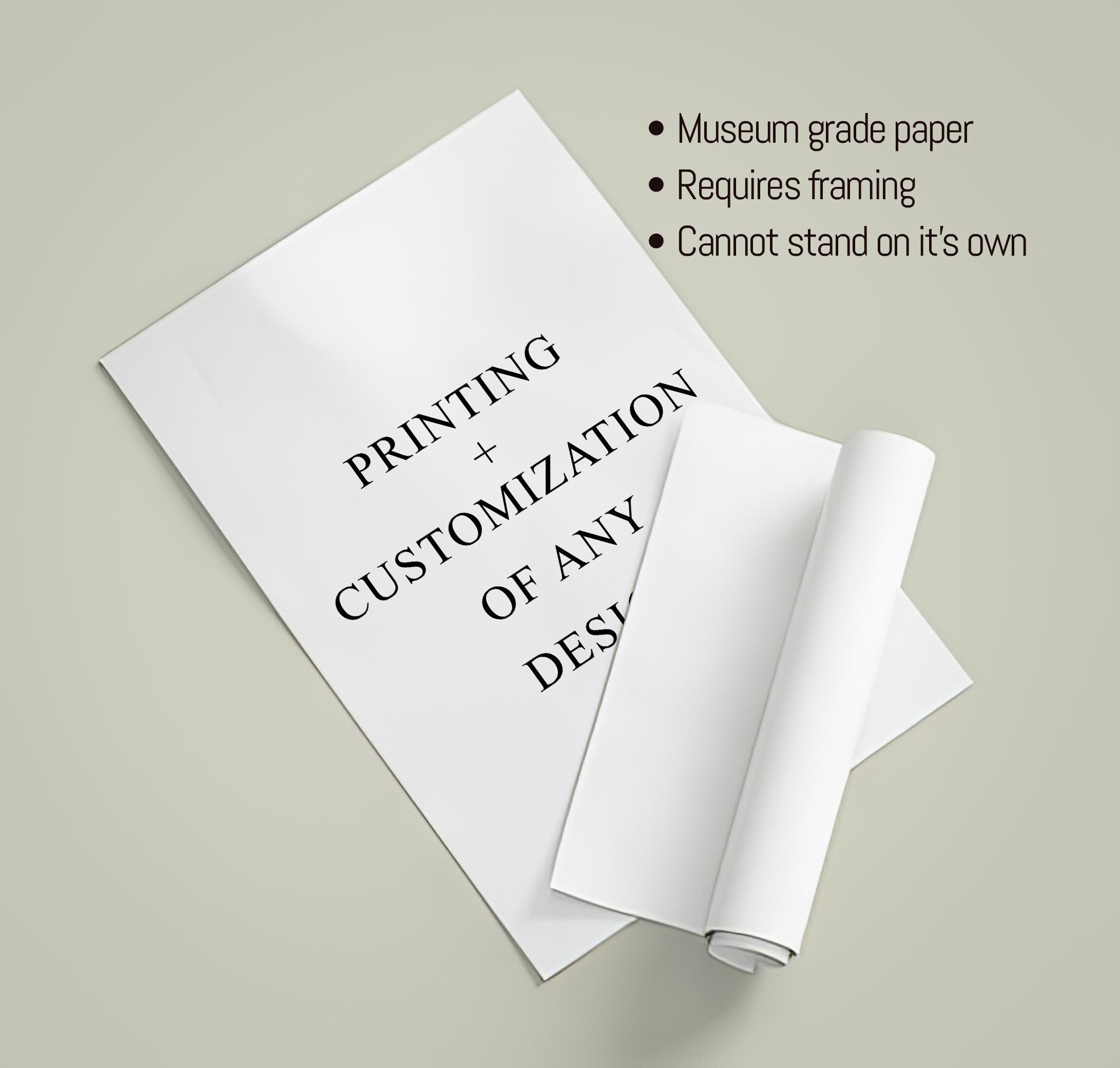 Sign Printing + Customization Service ADD ON - Etsy